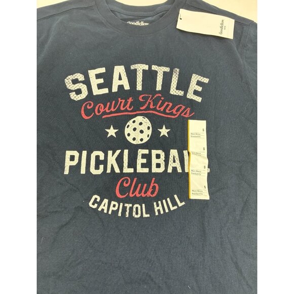 Goodfellow & Co Mens Small T Shirt Seattle Pickleball Club Graphic Tee - Picture 2 of 6